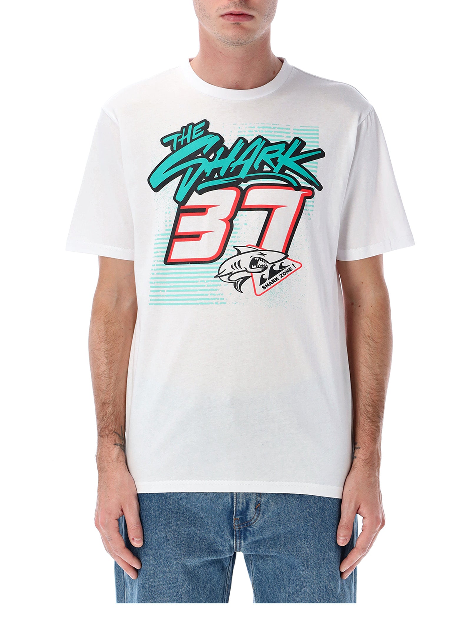 Camiseta blanca - The Shark 37