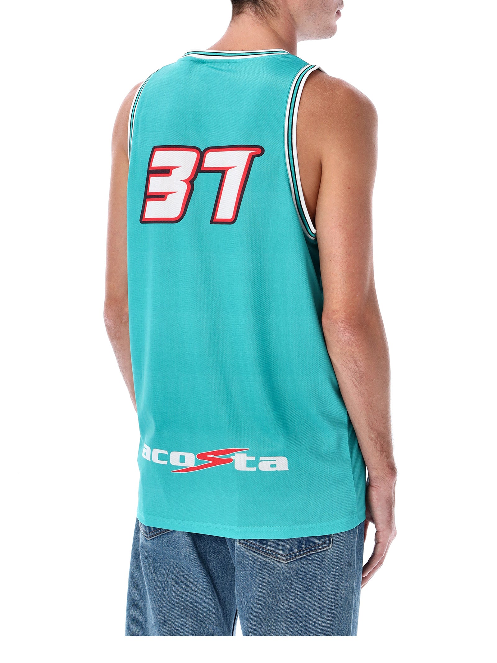 Camiseta sin mangas azul - The Shark 37