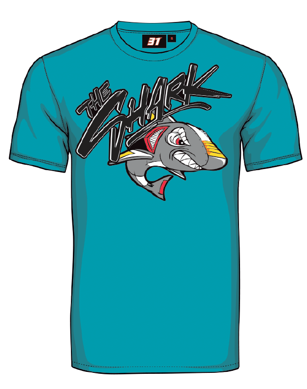 Camiseta 31 azul - The Shark