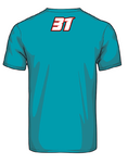 Cargar la imagen en la vista de la galería, Camiseta 31 azul - The Shark
