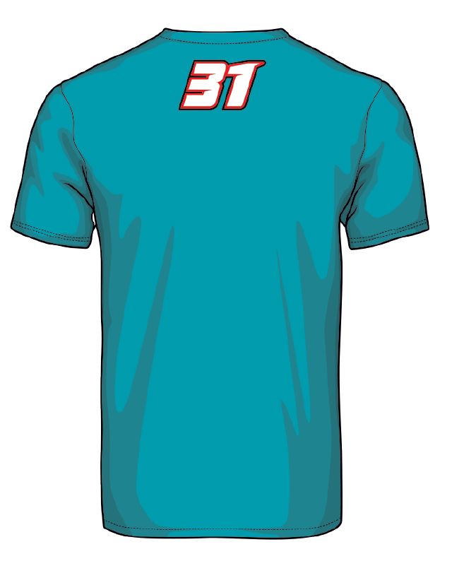 Camiseta 31 azul - The Shark
